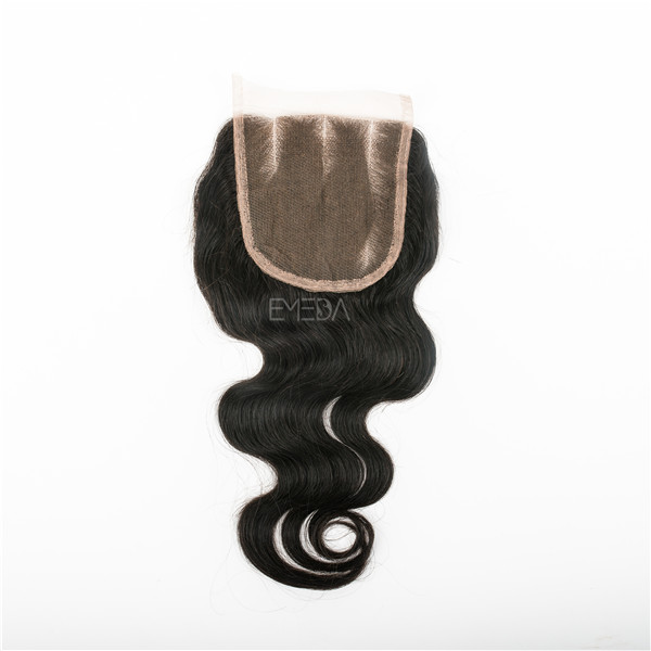 three part body wave lace closure  LJ38